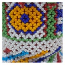 Handmade Decorative Beadwork Metal Pooja Thali