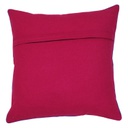 Peach Hand Soof Embroidery Cotton Cushion Cover