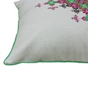 Multicolor Hand Embroidered Cushion Cover