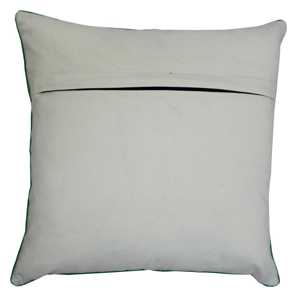 Peach Hand Soof Embroidery Cotton Cushion Cover