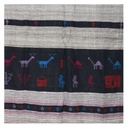 Off White Handwoven Men's Woolen Shawl