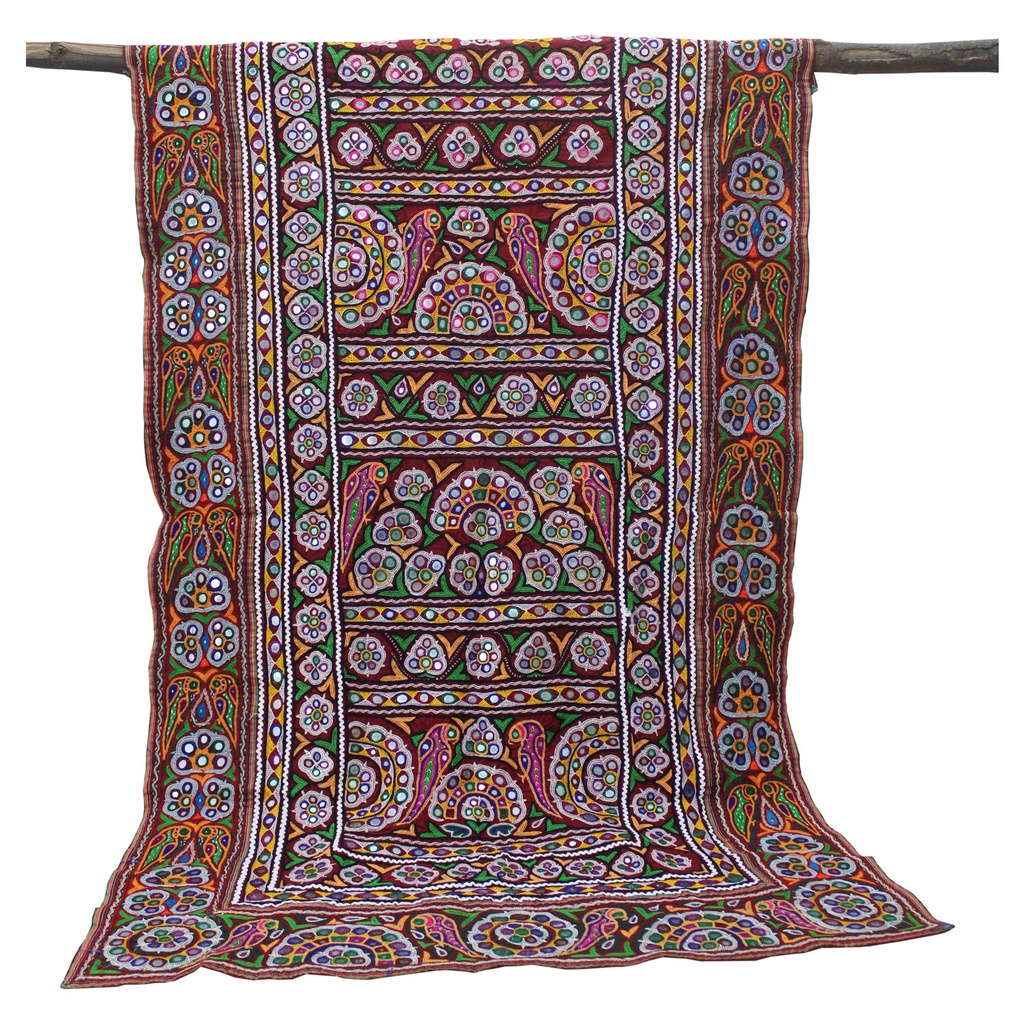 Multicolor Hand Embroidered Wall Hangings/Decor