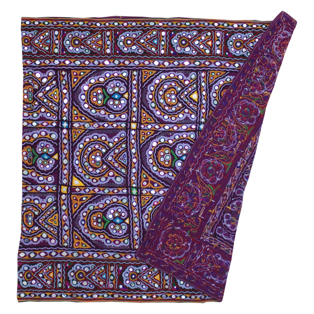 Multicolor Hand Embroidered Wall Hangings/Decor