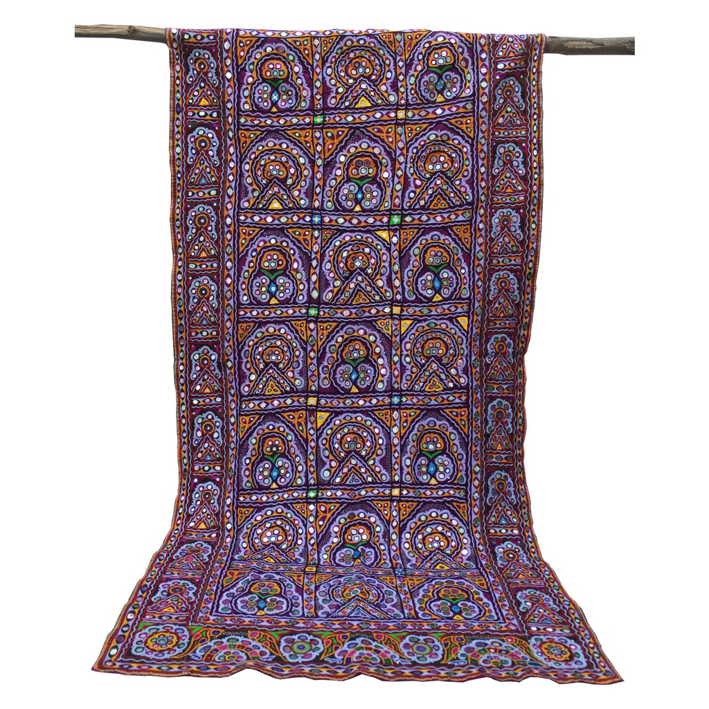 Multicolor Hand Embroidered Wall Hangings/Decor