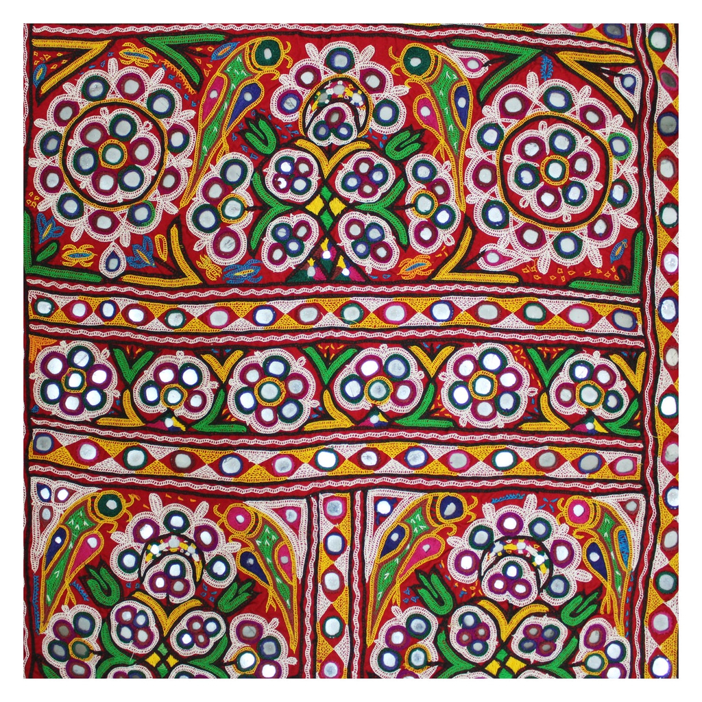 Multicolor Hand Embroidered Wall Hangings/Decor