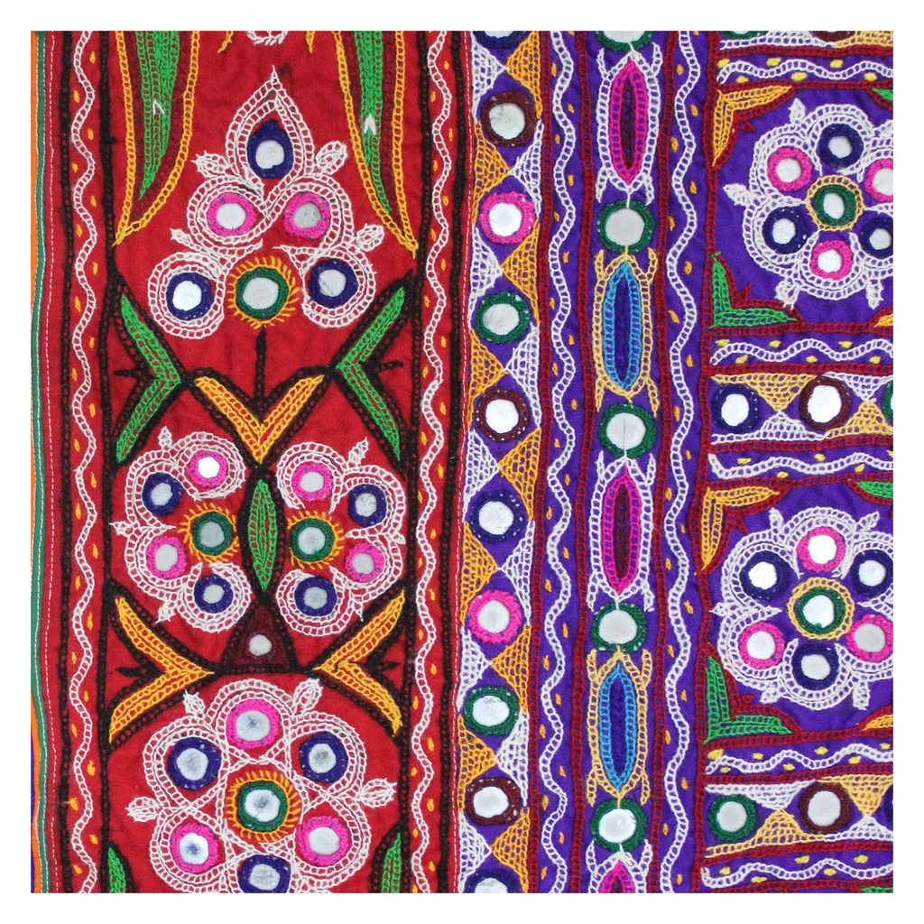 Multicolor Hand Embroidered Wall Hangings/Decor