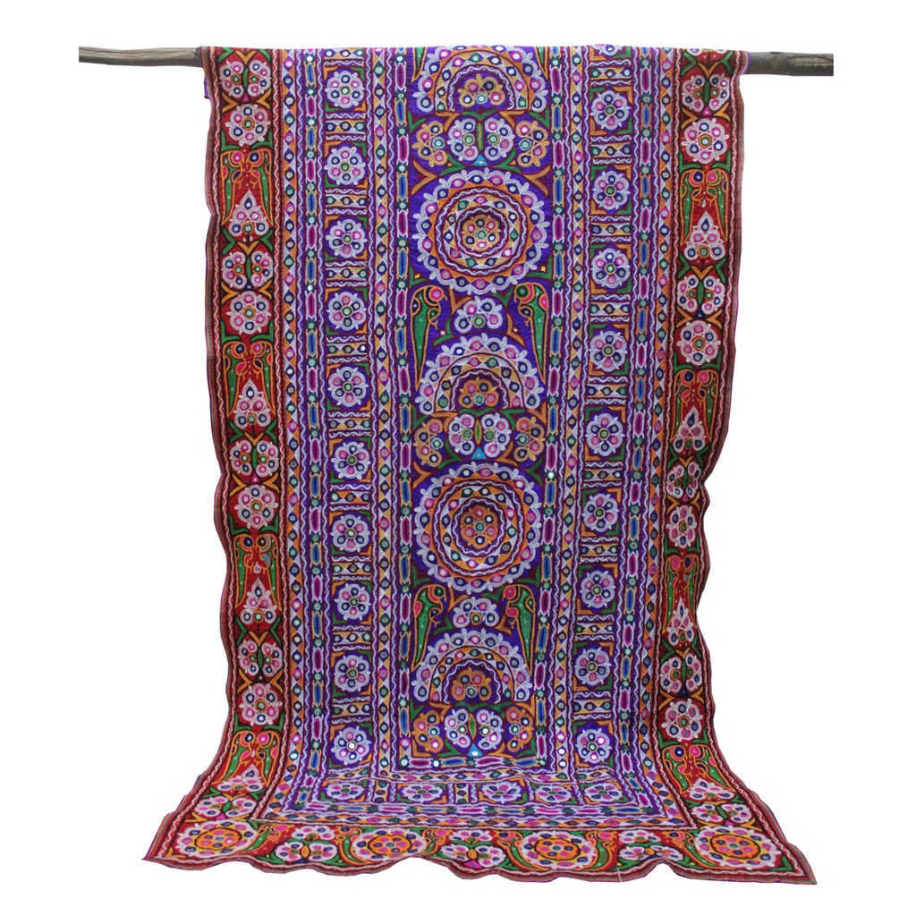 Multicolor Hand Embroidered Wall Hangings/Decor