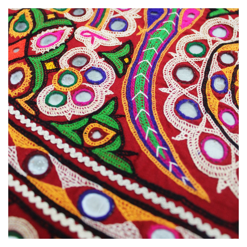 Multicolor Hand Embroidered Wall Hangings/Decor