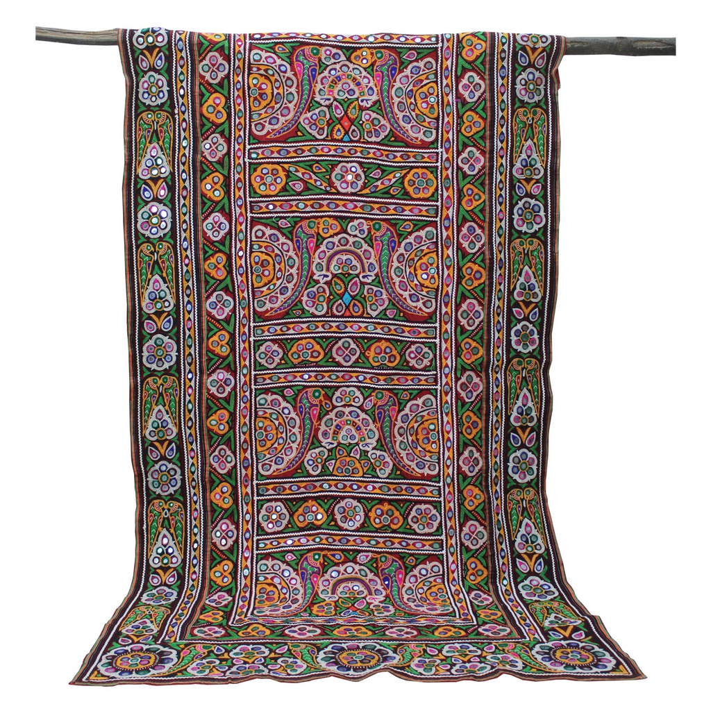 Multicolor Hand Embroidered Wall Hangings/Decor