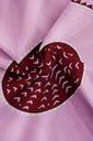 Black Hand Block Print Single Bedsheet with Pillow Cover