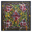 Multicolor Hand Embroidered Patch