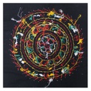 Multicolor Hand Embroidered Patch