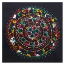 Multicolor Hand Embroidered Patch