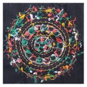 Multicolor Hand Embroidered Patch