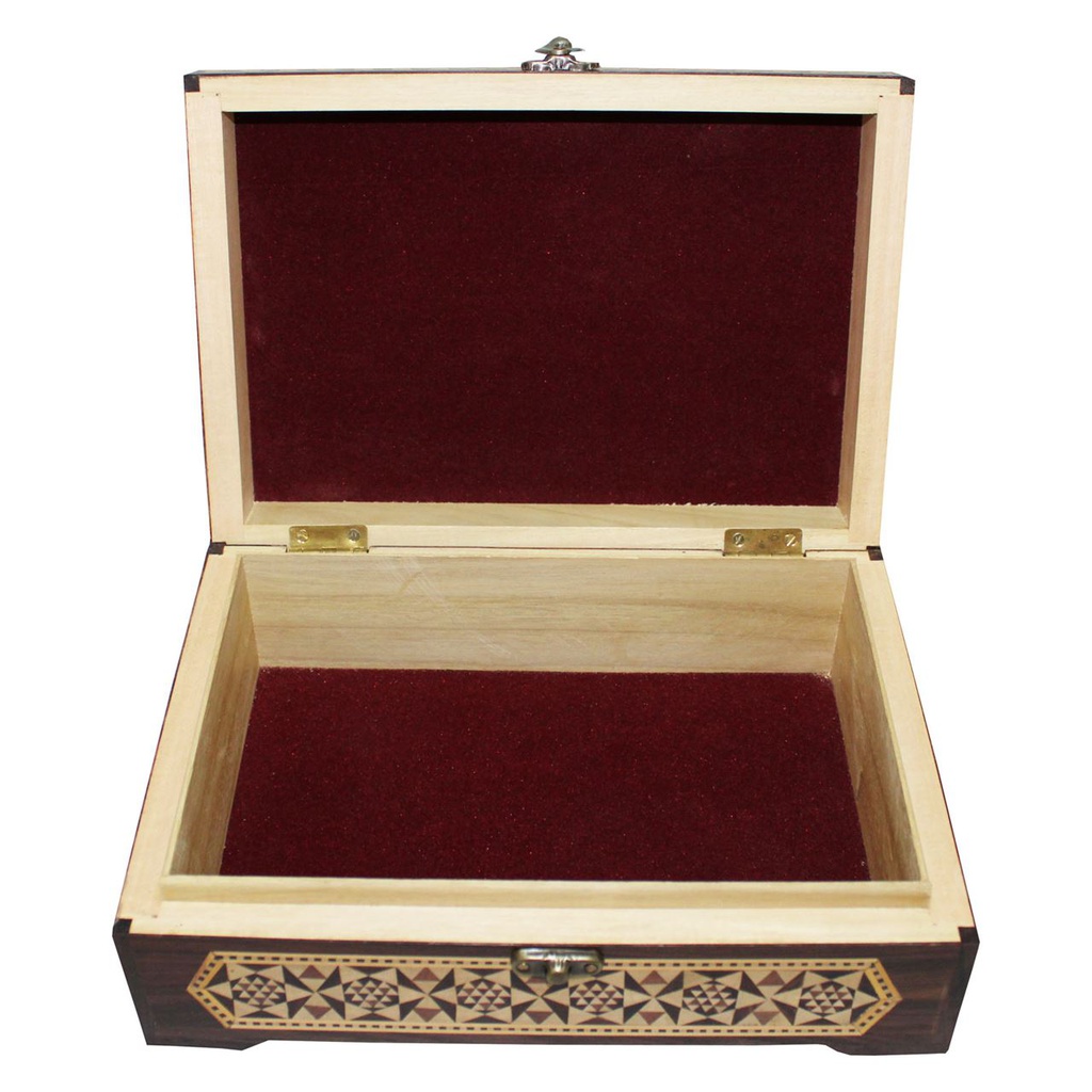 Handmade Sadeli Work Multipurpose Decorative Wooden Box