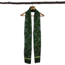Green Shaded Handloom Single Ikat Patola Silk Stole