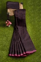 Coffee Brown Tangaliya Cotton Silk Handwoven Saree