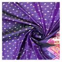 Handwoven Purple Single Ikat Silk Material/Fabric