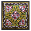Multicolor Hand Embroidered Patch with Mirror Work