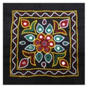 Multicolor Hand Embroidered Patch with Mirror Work