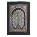 Handmade Rogan Painting - Black