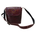 Handcrafted Kutchi Leather Balti Sling Bag