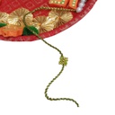 Hand Beaded Rakhi - Light Green
