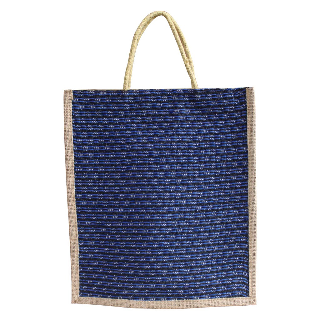 Multipurpose Jute Hand Bag with Zip