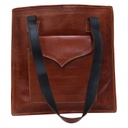Handcrafted Kutchi Leather Shoulder Bag