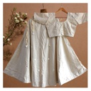 Handmade Off-White Cotton Chaniya Choli