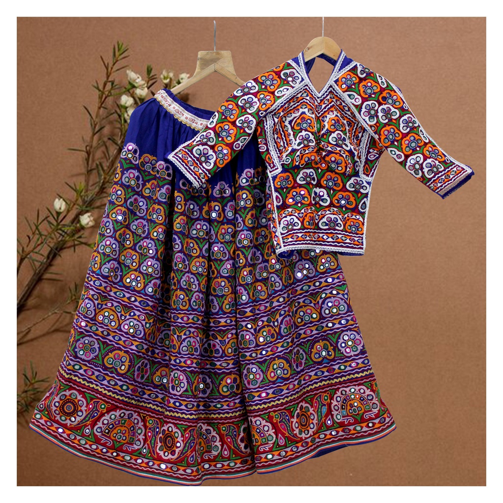 Handmade Kutchi Embroidery Chaniya Choli