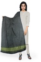 Grey Handwoven Modal Silk Bandhani Dupatta