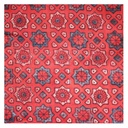 Ajrakh Hand Block Print Mashru Cloth Material/ Fabric