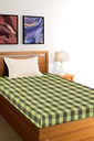 Handloom Cotton Single Bedsheet