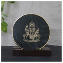 Handcrafted Agate Coaster Lord Ganesha Showpiece