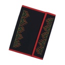 Hand Embroidery Flap File Folder