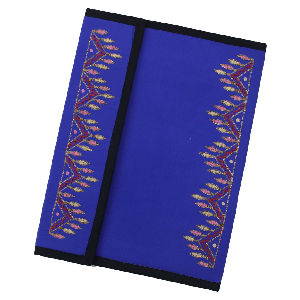 Hand Embroidery Flap File Folder