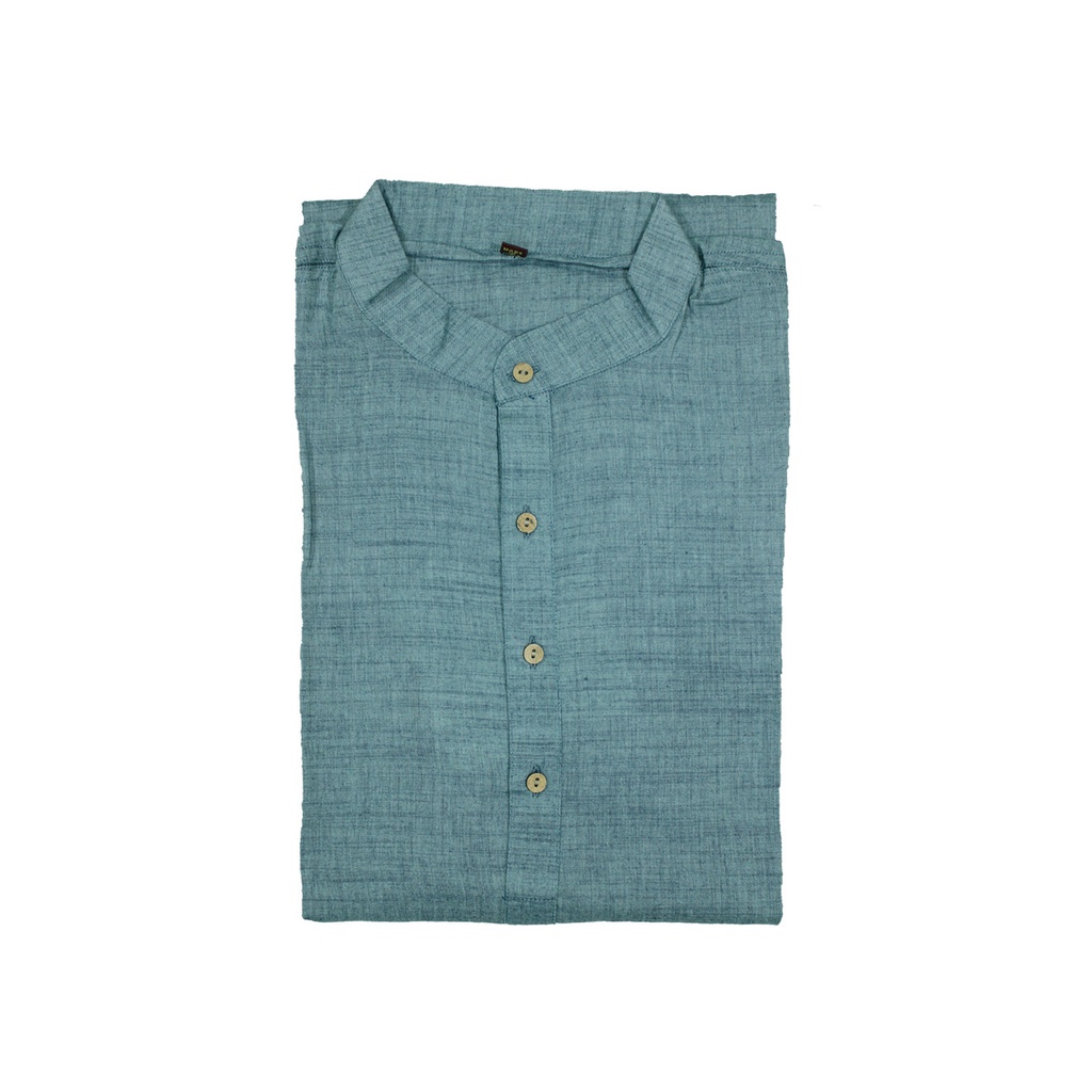 Cotton Half Sleeve Solid Kurta/Modi Kurta