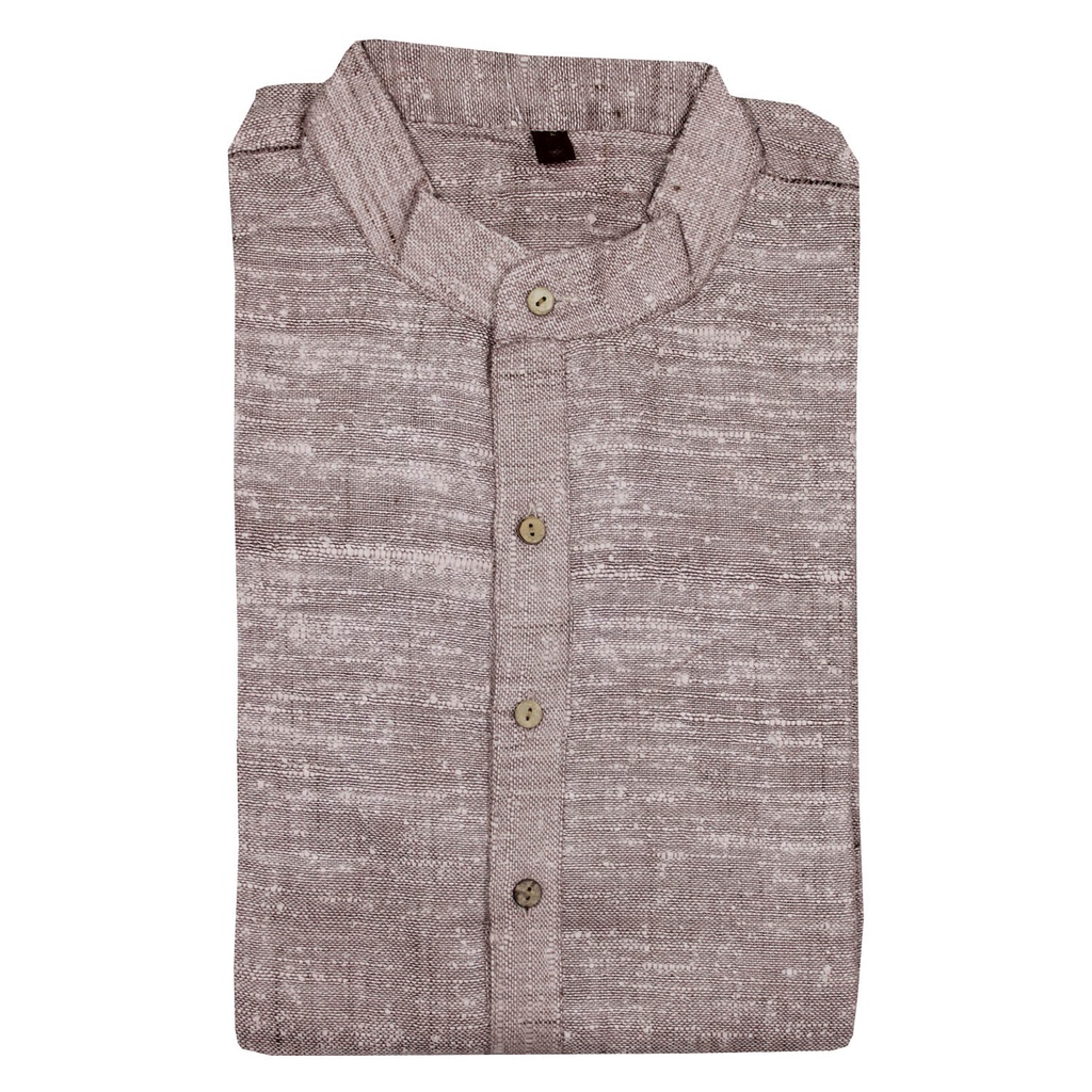 Cotton Half Sleeve Solid Kurta/Modi Kurta
