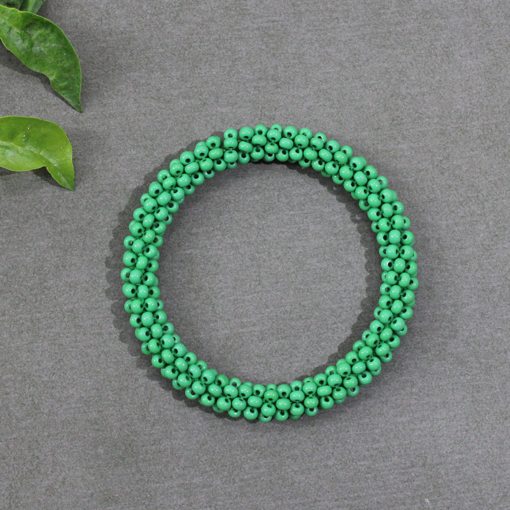 Handmade Beaded Bangle