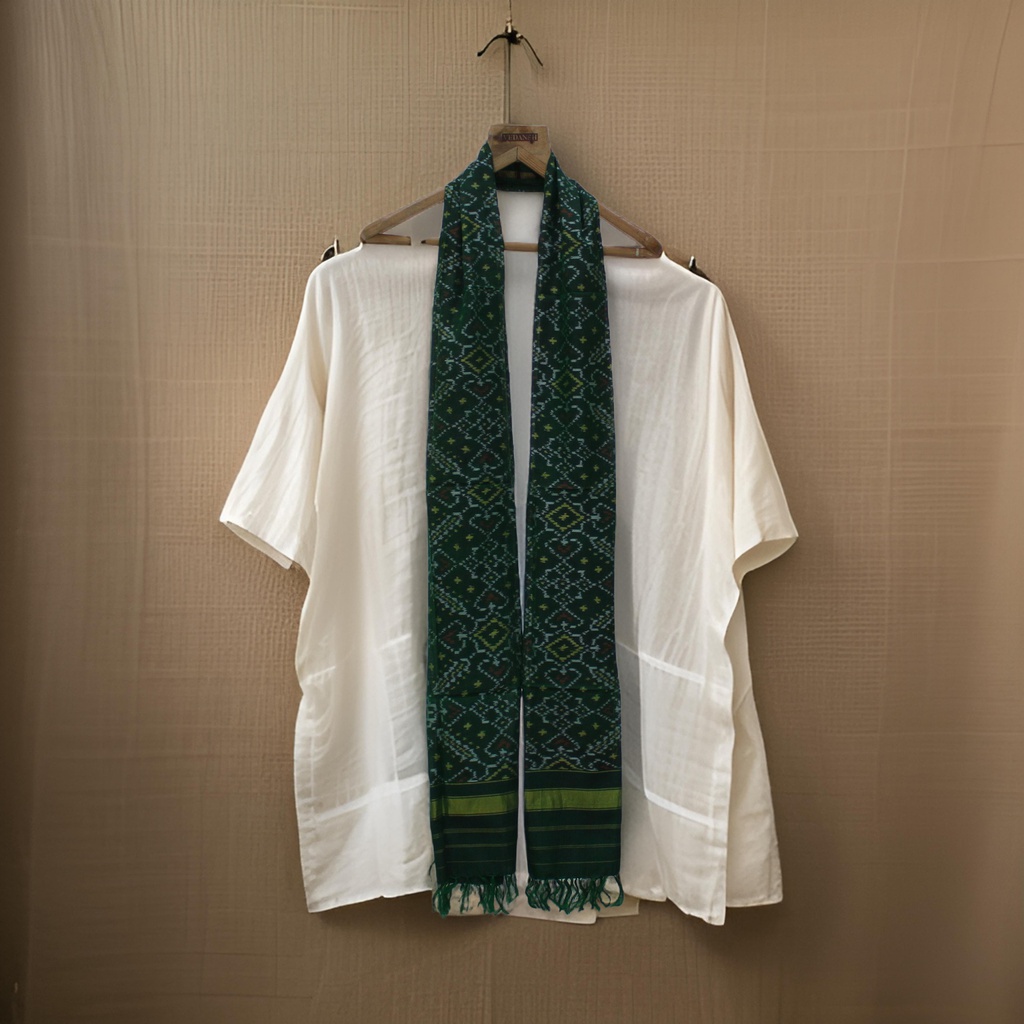 Handloom Single Ikat Patola Stole