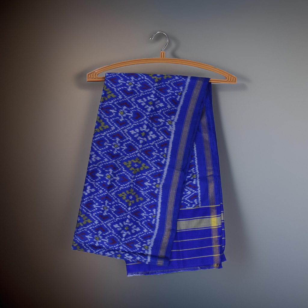 Handloom Single Ikat Patola Stole