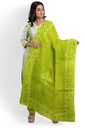 Handcrafted Applique Work Shibori Cotton Dress Material / Salwar Suit