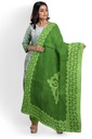 Handcrafted Applique Work Shibori Cotton Dress Material / Salwar Suit