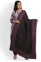 Handcrafted Applique Work Shibori Cotton Dress Material / Salwar Suit