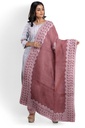 Handcrafted Applique Work Shibori Cotton Dress Material / Salwar Suit