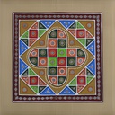 Handcrafted Mud &amp; Mirror Work Wall Hanging