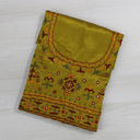 Hand Embroidery Unstitched Blouse Material