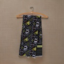 Black Handloom Single Ikat Patola Silk Dupatta