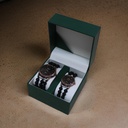 Handcrafted Agate Stone Couple Wrist Watch